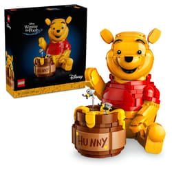 LEGO Disney Construction 43300 : Winnie l'Ourson et le Pot de Miel - Set de Jeu Créatif et Décoratif pour Enfants
