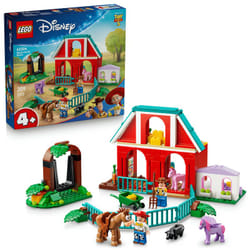 LEGO Disney Pixar 43304 Le ranch de Blaze | Jeu de construction | Set de briques pour enfants | Inspiré par le film Élémentaire