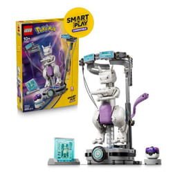 LEGO Pokémon 72163 - Set de construction comaptible Pokémon SMART Play™ - Mewtwo Évasion du labo - Dès 8 ans
