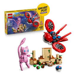 LEGO Pokémon 72161 - Set de construction compatible SMART Play™ - Mew Recherche en drone - Dès 8 ans