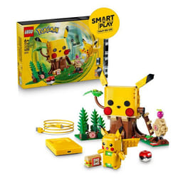LEGO Pokémon 72164 - Set de construction SMART Play™ - Pikachu Cabane dentraînement - Set Tout-en-un - Dès 7 ans