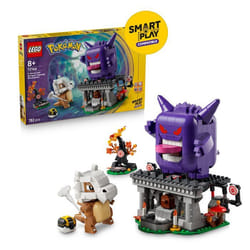 LEGO Pokémon 72166 - Set de construction compatible  SMART Play™ - Ectoplasma et Osselait Effrayant Affrontement - Dès 7 ans