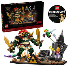 LEGO The Legend of Zelda 77093 Ocarina of Time – Le Combat Final - Set pour Adulte - Exclusivité Cdiscount
