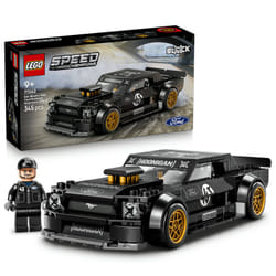 LEGO Speed Champions: Ford Mustang Hoonicorn V1 de Ken Block 1965, Set de Construction de Voiture de Course