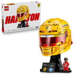 LEGO Casque de F1 Scuderia Ferrari HP de Lewis Hamilton 43022 - Set de Construction pour Enfants et Collectionneurs
