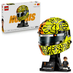 LEGO McLaren F1 Casque Lando Norris: Kit de Construction Officiel pour Enfants et Collectionneurs - Modèle Détaillé.