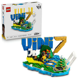 LEGO Toy BrickHeadz 43027 Vinicius Jr. Football Moments Set de Construction à Collectionner pour Enfants et Fans de Sport