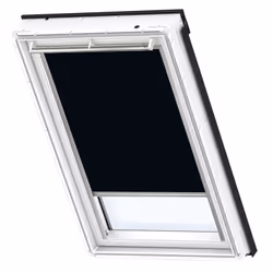 VELUX DKL M08 3009S, Manuel, Solide, Store vertical, Noir, Monochromatique, Blackout
