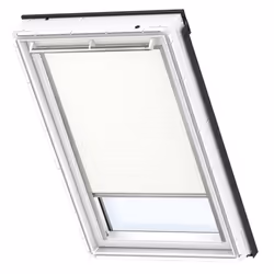 VELUX DKL SK08 1025S, Manuel, Solide, Store vénitien, Blanc, Monochromatique, Aluminium