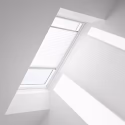 Store plissé Blanc 78x98 cm VELUX - FHL MK04 1016S