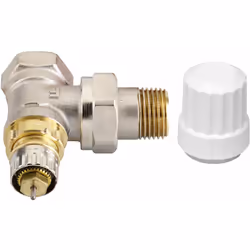 Description générale Le corps de vanne équerre réglable RA-N 15 de Danfoss est conçu pour les installations bitubes, permetta ...