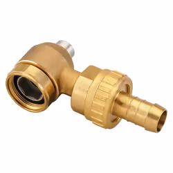 Robinetterie de remplissage et de vidange Danfoss DN20 (3/4") avec embout de flexible • Convient à tous les raccords RLV et V ...