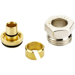 Raccord à compression per 12 - M1/2'(15/21) pour corps de vanne Danfoss