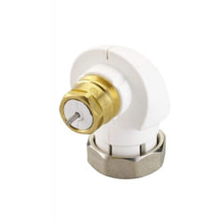 Renvoi d'angle pour tête thermostatique Danfoss de robinet en M30x1.5.