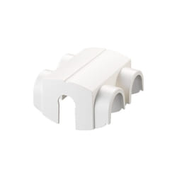 Danfoss - Couverture plastique pour passage vhs (radiateur de salle de bain) en ral 9016 blanc trafic