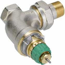 Danfoss - Corps équerre autoéquilbrant thermostatique ra-dv 10 -3/8
