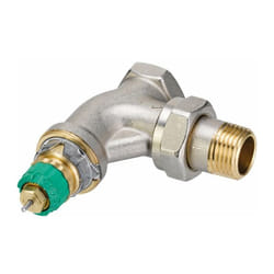 Danfoss - Corps équerre nf autoéquilibrant thermostatique ra-dv 15-1/2