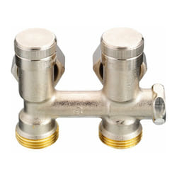 Danfoss - Répartiteur équerre rlv-k 1/2 f