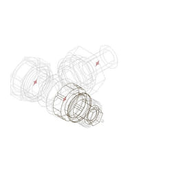 Danfoss 013G3001 Raccord de plomberie
