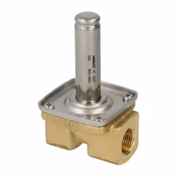 Electrovanne EV 220B (EVSI), servocommandée, sans bobine, fermée horstension, laitonSystèmes ouvertsDonnées techniques :Racco ...