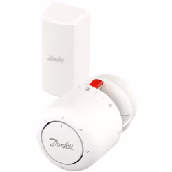 DANFOSS Tête Aero pour corps RA, technologie gaz, sonde déportée 015G4592 La tête thermostatique Aero renforcée sert à régler ...