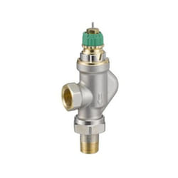 Danfoss - Dynamic valve vanne thermostatique de radiateur coudée faux 1/2 débit réglable 25 135 l/h ra dv