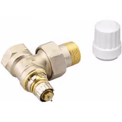 Description générale Le corps de robinet équerre réglable RA-IN de Danfoss est conçu pour fonctionner en harmonie avec des tê ...