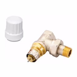 Corps de robinet équerre réglable RA-IN - 3/8' - Danfoss Raccord à visser