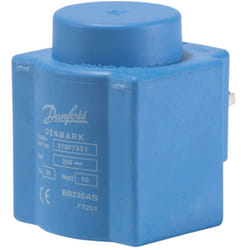 Danfoss - Bobine BE024AS 10 w ac 24 v, 50 Hz pour électrovannes séries EV210B, EV220B, EV250B