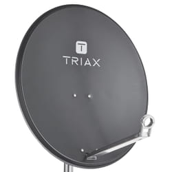 Triax TDA 80A antenne satellites 10,7 - 12,75 GHz Anthracite, Gris