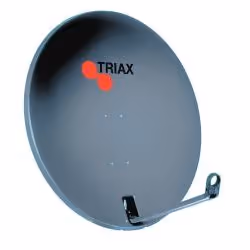 Triax TDA 64 RAL 7016 Euroline, 10,7 - 12,75 GHz, 35,8 dBi, Anthracite, Aluminium, 64 cm