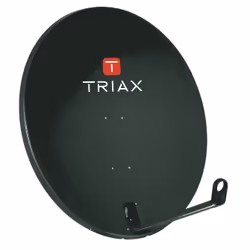 Triax TDA 78, 10,7 - 12,75 GHz, 10,7 - 12,75 GHz, 37,1 dBi, Offset, 10 - 50°, 45°