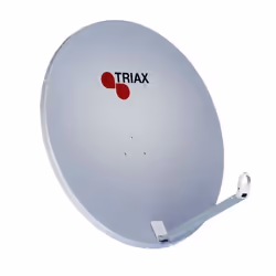 Triax TX-TDA78H, 10,7 - 12,75 GHz, 37,1 dBi, Gris, Aluminium, 78 cm