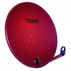 Triax TDA 78 RAL 8012 Euroline antenne satellites Rouge