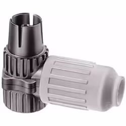 Triax KOKWI 3, KOKWI 3 IEC coax, Blanc, Femelle, Courbe