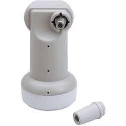 Triax TSI 006 convertisseur abaisseur de fréquence Low Noise Block (LNB) 11,7 - 12,75 GHz Blanc
