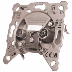 Triax GEDU 10, Coaxial, Acier inoxydable
