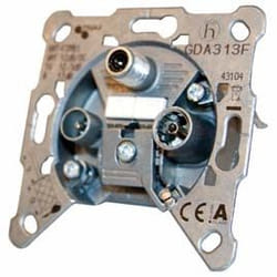 Triax GDA 313 F prise de courant IEC Gris