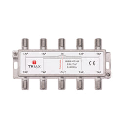 Triax 342820 séparateur ou commutateur de câbles Diviseur de câbles Argent