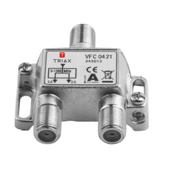 Triax 343012 séparateur ou commutateur de câbles Diviseur de câbles Métallique