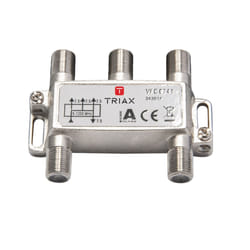 Triax 343014 séparateur ou commutateur de câbles Diviseur de câbles Métallique