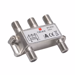 Triax 343014 séparateur ou commutateur de câbles Diviseur de câbles Métallique