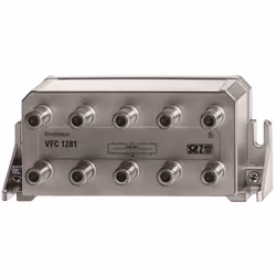 Triax VFC 1281, Diviseur de câbles, 75 Ohm, 5 - 1218 MHz, Argent, 13,8 dB, F-type