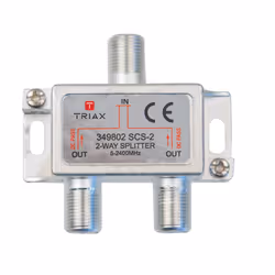 Triax 349802 séparateur ou commutateur de câbles Diviseur de câbles Métallique