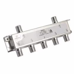 Triax SCS 6 Diviseur de câbles Argent, Blanc