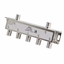 Triax SCS 6 Diviseur de câbles Argent, Blanc