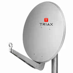 Triax Fesat 85 HQ, 10 - 13 GHz, 38,1 dBi, 0 - 90°, 21,1°, Gris, Aluminium