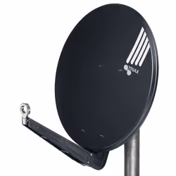 Triax Fesat 95 HQ, 10 - 13 GHz, 38,1 dBi, 0 - 90°, 21,1°, Noir, Aluminium