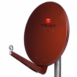 Triax 350393, 38,1 dBi, Offset, 0 - 90°, 21,1°, Rouge, Aluminium
