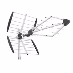 Triax VIP 457, Aluminium, Noir, Aluminium, Plastique, 17,5 dB, UHF, F, 75 Ohm